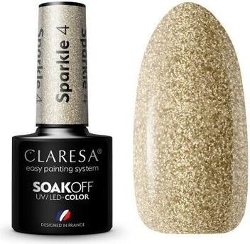 Immagine prodotto Claresa Smalto per unghie UV Sparkle 5ml - Confezione da 4 (Vernice UV gel)