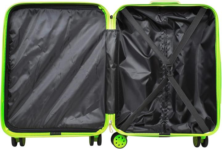 Produktbild Trendyshop365 Mittelgrosser Hartschalenkoffer mit Zahlenschloss (66 l, M (50 - 90l))