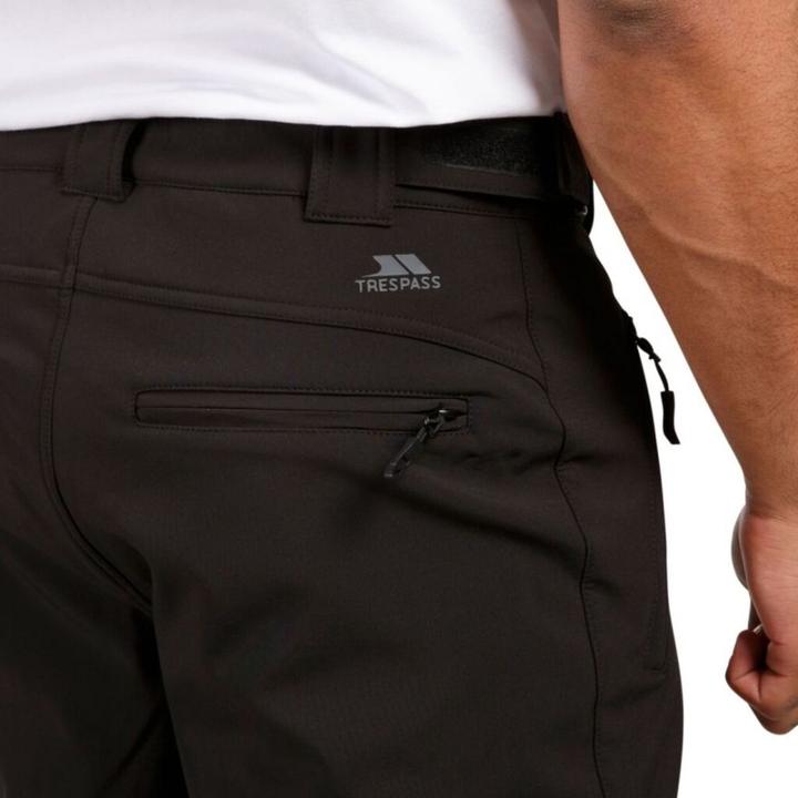 Produktbild Trespass HEMIC - Herren Softshell Hosen (schwarz, L, BLX) (L)