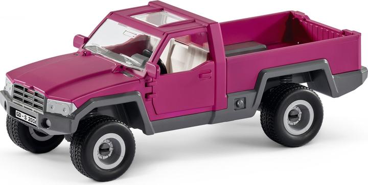 Actual product image Schleich Pick-up with horse trailer