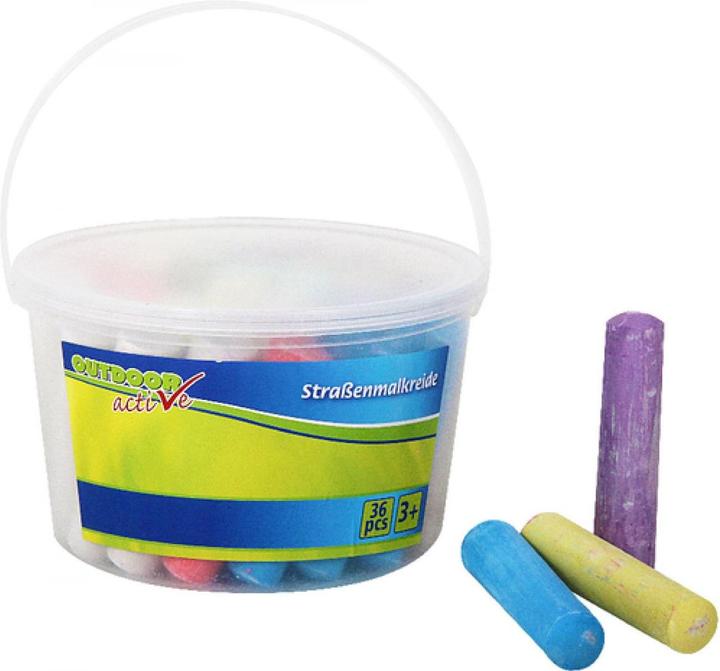Image du produit Vedes Craie de rue en seau (Multicolore, 20 x)