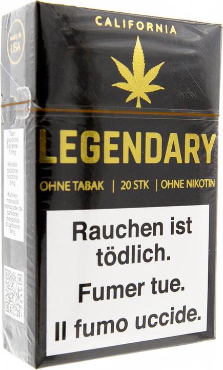 Image du produit Legendary Premium CBD Pre Rolls Cigarettes 10pcs (Extérieur)
