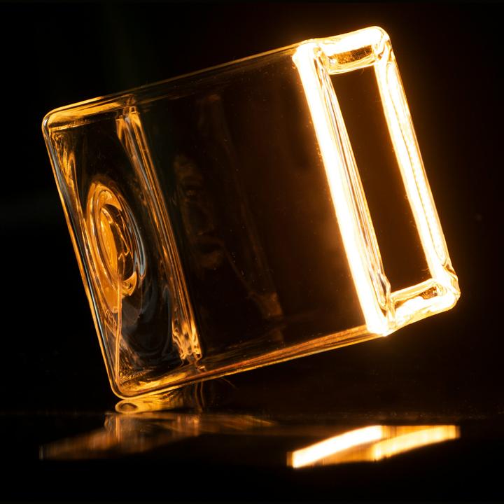 Immagine prodotto Segula Cubo galleggiante a LED 86 trasparente E27 300Lm 2200K (E27, 4.50 W, 300 lm, 1 x, G)