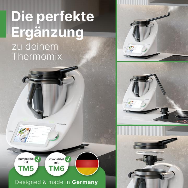 Produktbild Leckerhelfer Dampfumleiter mit integriertem Filter für Thermomix TM5 / TM6