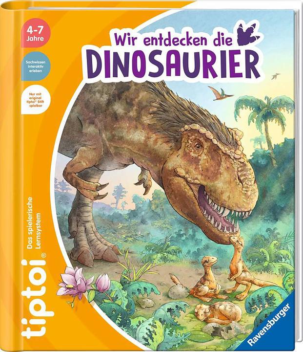 Produktbild tiptoi Wir entdecken die Dinosaurier (Deutsch, Inka Friese, Stefan Richter, 2023)