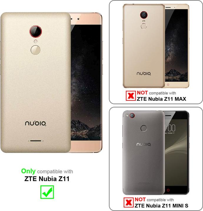 Immagine prodotto Cadorabo Copertina magnetica invisibile del libro (ZTE Nubia Z11)