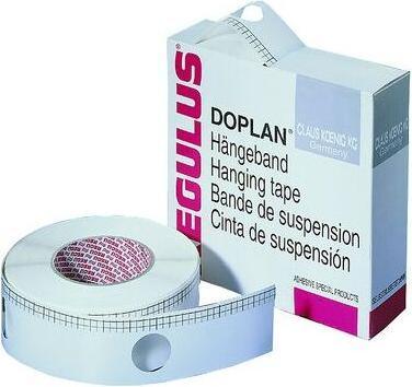 Produktbild Regulus Tragband"Doplan" für die Zeichnungsaufhängung weiss selbstklebend aus (55 mm)