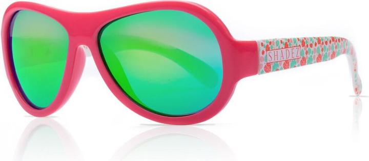 Actual product image Shadez Eyewear 51 Leaf Print Pink Junior