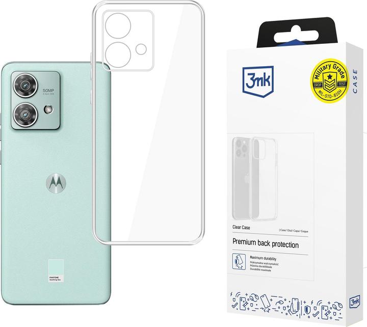 Actual product image 3MK Clear Case for Motorola Edge 40 Neo - transparent (Motorola Edge 40 Neo)
