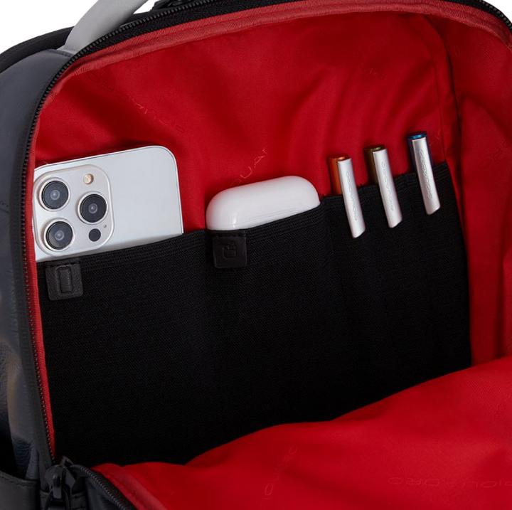 Actual product image Piquadro Mannen Laptop Rugzak / Rugtas / Laptoptas / Werktas - Urban - Multicolor - 14 inch (14 l)