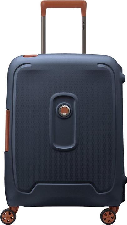 Delsey Moncey 4 Rad Trolley 55/40 Slim Tinte Blau (Handgepäck (bis 50l))