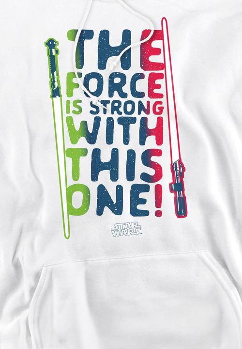 Produktbild Star Wars Force Is Strong Kapuzenpullover (L)