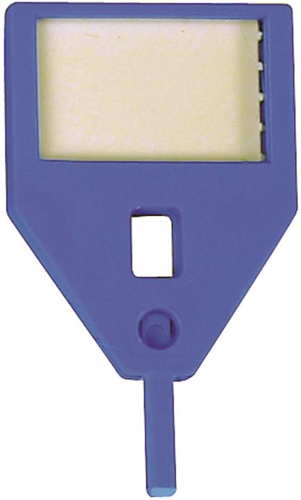 Rieffel KyStor-Schlüsselanhänger KR-A BLAU / 10 N