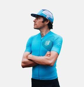 Actual product image Compressport Trail Postural SS Top Hawaiian Ocean (L)