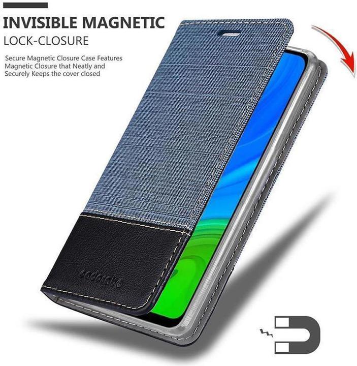 Produktbild Cadorabo Book Jeans Optik Cover (Huawei P Smart (2020))