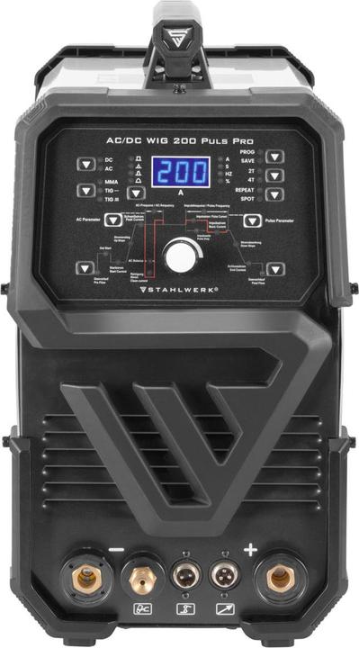 Produktbild Stahlwerk Digitales Schweissgerät AC/DC WIG 200 Puls Pro Vollausstattung