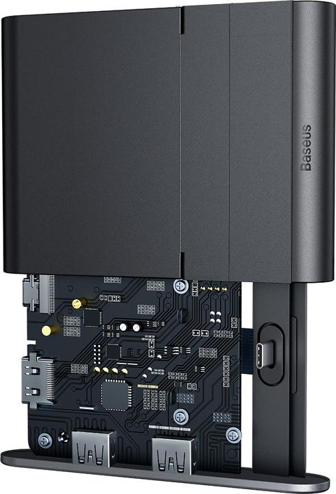 Produktbild Baseus Mate Docking Type-C Mobile Phone Intelligent HUB Docking Station Pro Black (USB-C)