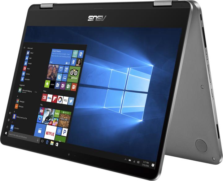 Actual product image ASUS VivoBook Flip 14 TP401CA-EC058T (14", Intel Core M3-7Y30, 8 GB, 128 GB)