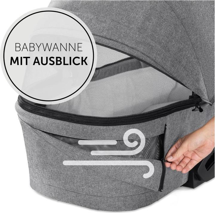 Produktbild Hauck 3in1 Kinderwagen-Set Vision X Trio Set Black