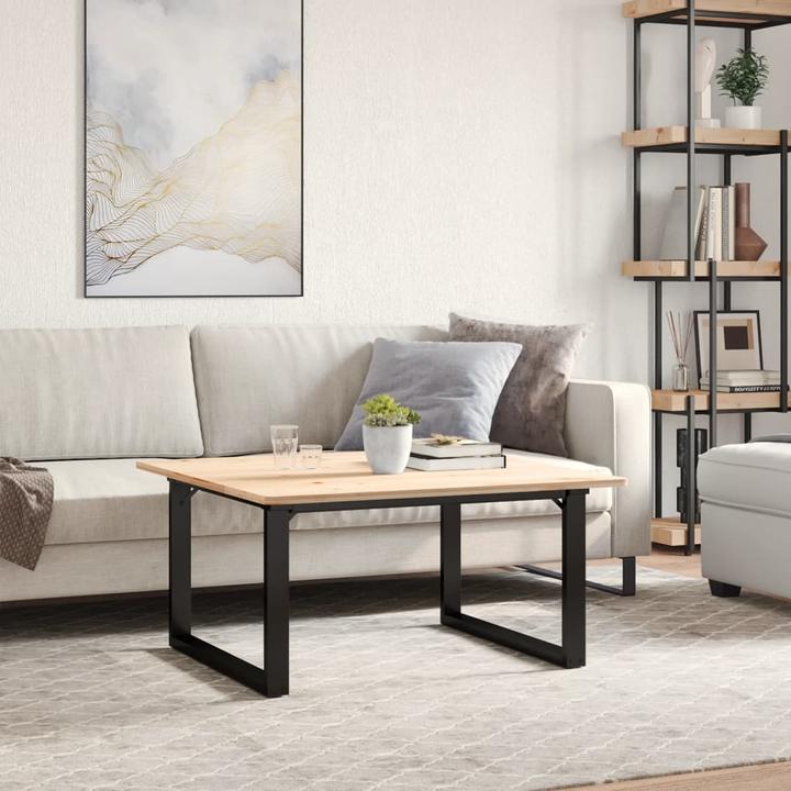 Actual product image VidaXL Coffee table legs O-frame cast iron