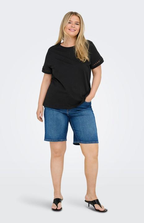 Actual product image Only Normal geschnitten Rundhals Top T-shirt (M)
