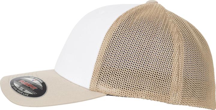 Produktbild Flexfit Erwachsene Farbfront Mesh Trucker Kappe (S, M)