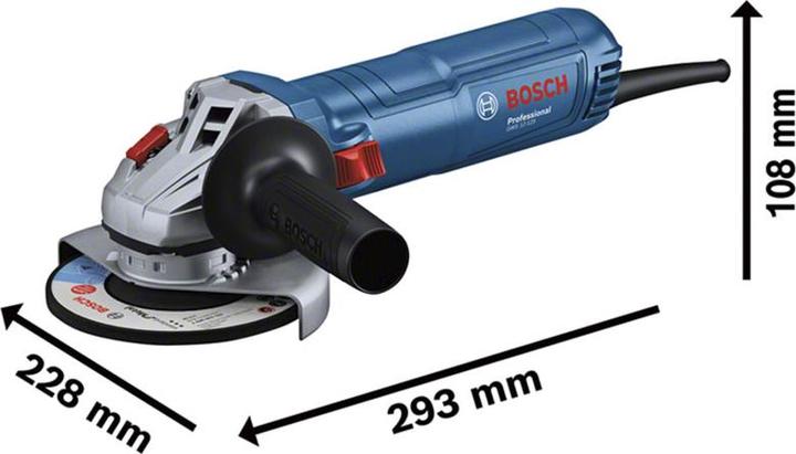 Actual product image Bosch Professional GWS 12-125 (125 mm)