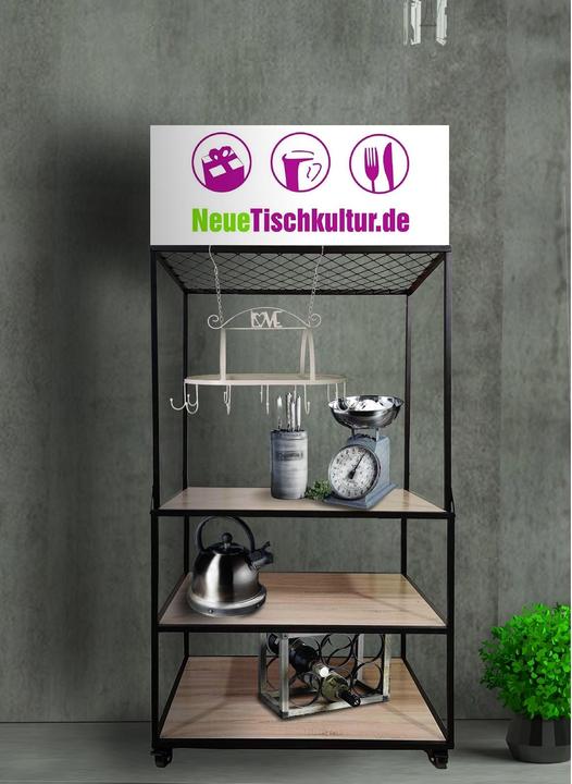 Produktbild HTI-Line Verkaufstisch auf Rollen