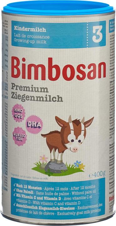 Produktbild Bimbosan Ziegenmilch 3 Kindermilch (400 g)