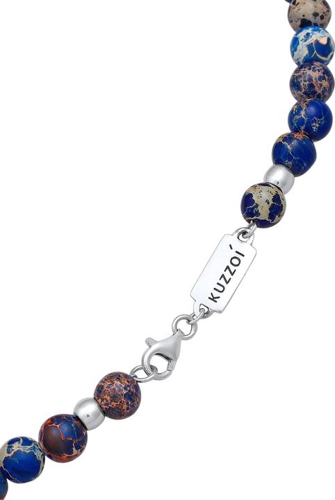 Immagine prodotto Kuzzoi Collana di pietre preziose (Argento 925, Acciaio inossidabile, Agata, 45 cm)