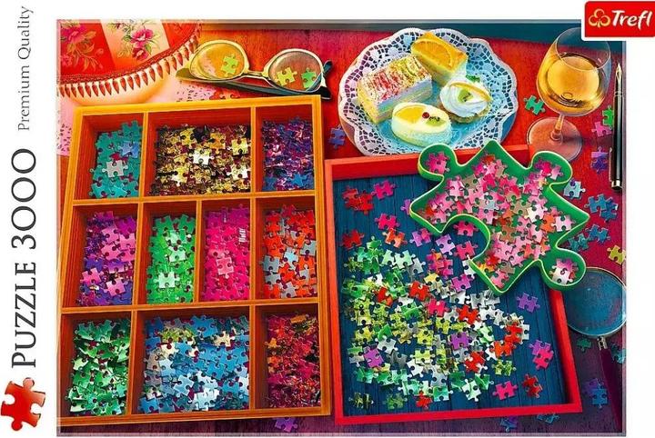 Productafbeelding Trefl Puzzel 3000 stukjes Een avond vol puzzels (3000 onderdelen)