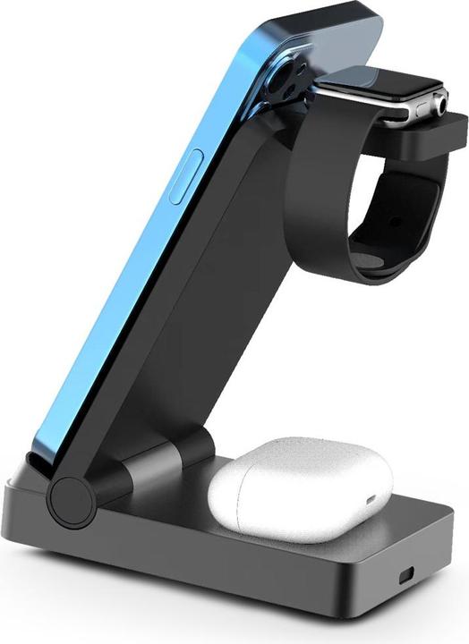 Actual product image Urban Factory POWER PRO: 3 IN 1 CHARGER WITH STAND FUNCTION 22.5WATTS (15 W)