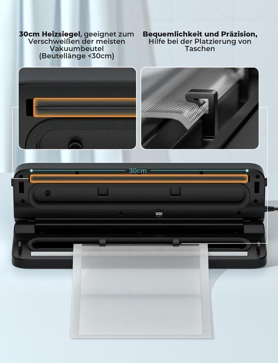 Actual product image Vihoom Folienschweissgerät mit Vakuumierschlauch