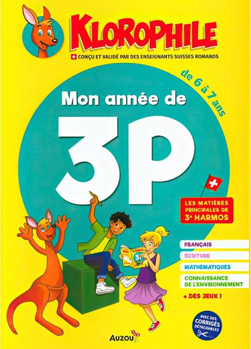 Image du produit Mon année de 3P : de 6 à 7 ans (Français, Collectif, 2021)