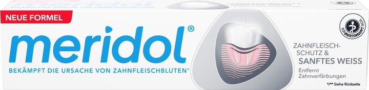 Productafbeelding Meridol Zachte Witte Tandpasta (75 ml)