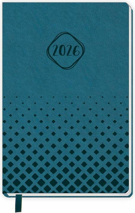 Actual product image Trtsch Pocket Calendar A7 Soft Touch Petrol 2026 (German)