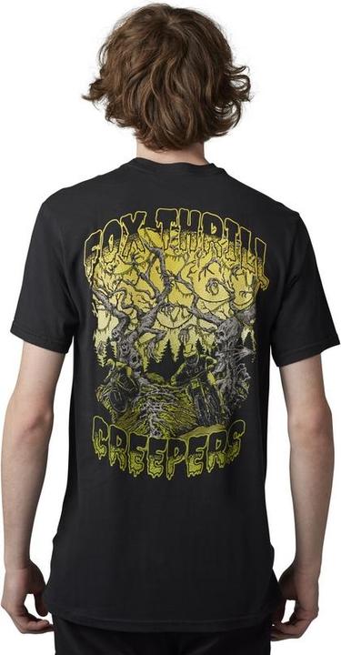 Actual product image Fox Tee 23 Thrillest Ss Prem Blk L (L)