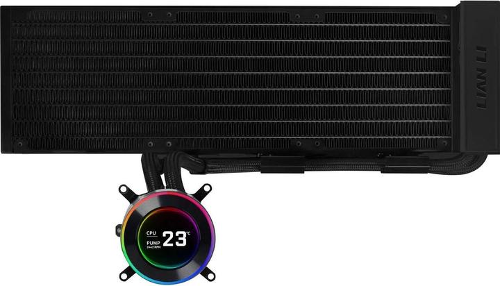 Productafbeelding Lian-Li HYDROSHIFT II LCD-C 360N Fanless ARGB AiO Wasserkühlung - schwarz