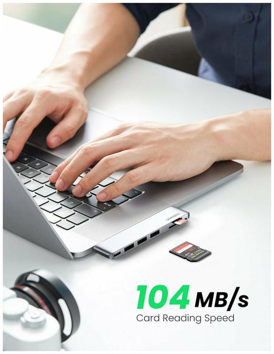 Image du produit Ugreen 6-in-2 (USB-C, 6 Ports)