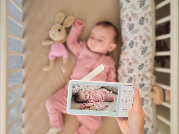 Productafbeelding ETA | Babyfoon | 530690000 MIMI | Flexibele camera | Wit/Groen (Video & Audio, 50 m)
