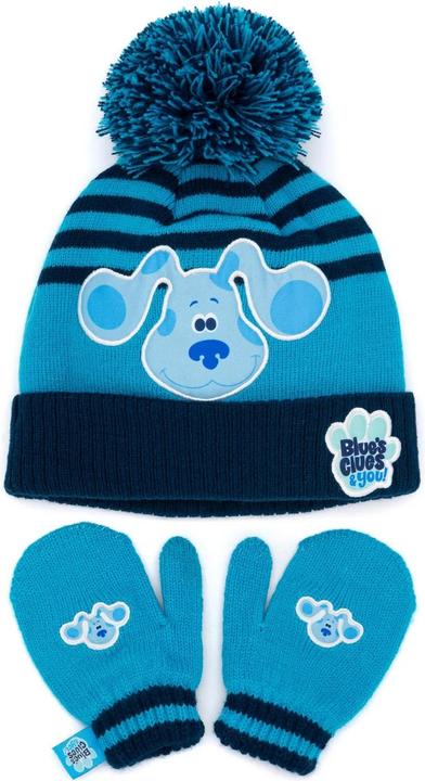 Universal Textiles Blue's Clues & You! Jerseyware Hut und HandschuhSet Winter (One Size)