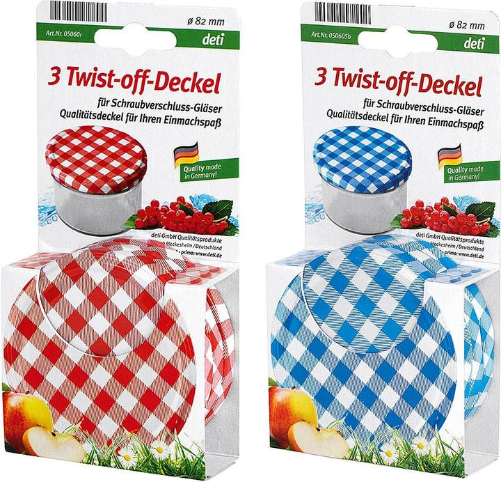 Actual product image Deti Twist-off lid set of 3 (1 pcs., 0.47 l)