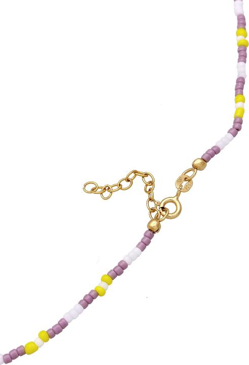 Image du produit Elli Multi-Color, Smiley (Argent 925 sterling plaqué or, Cristal de verre, Verre, Plastique, 36 cm)