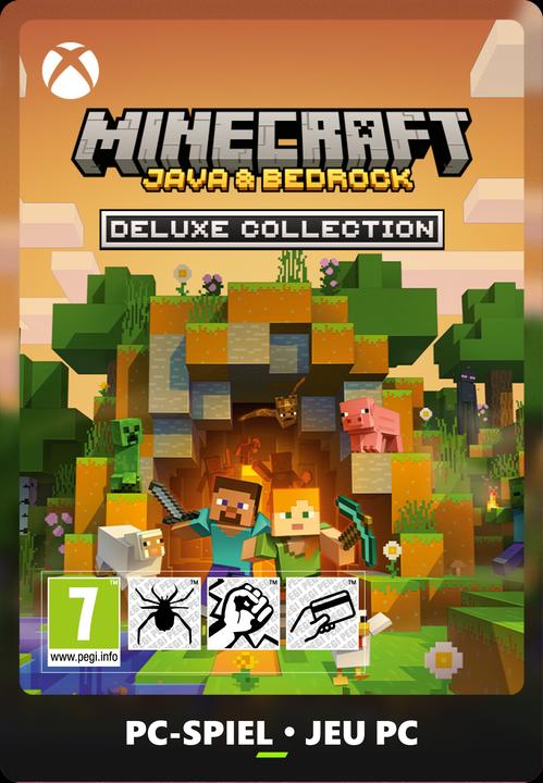 Actual product image Microsoft Xbox Minecraft JavaBdrck Dlx Collect Download Code (PC)