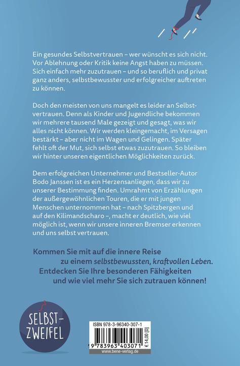 Image du produit Bene Vertrau dir selbst und du schaffst (fast) alles (Allemand, Janssen, Bodo, 2024)