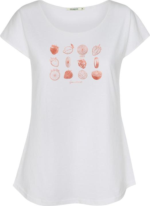Actual product image Greenbomb Women's Bike Strawberry Cool T-Shirt (L)