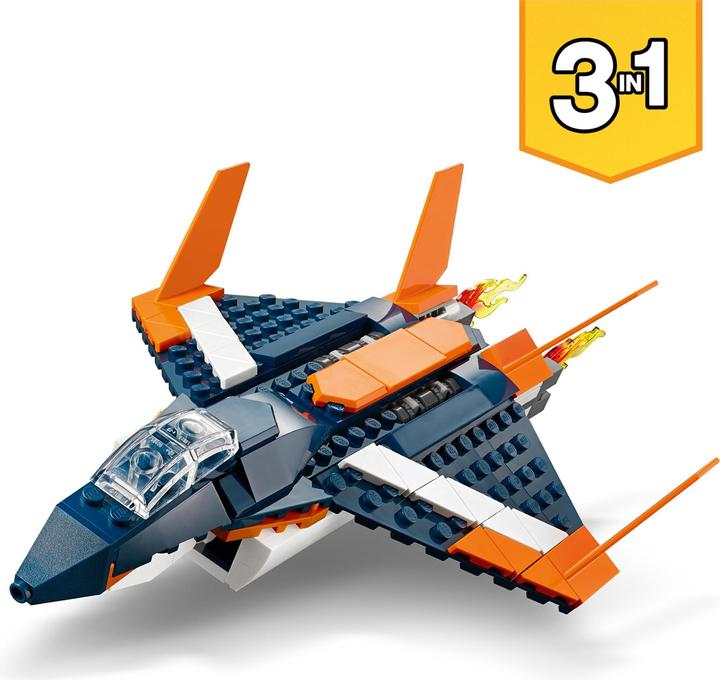 Actual product image LEGO Supersonic jet (31126, LEGO Creator 3-in-1)