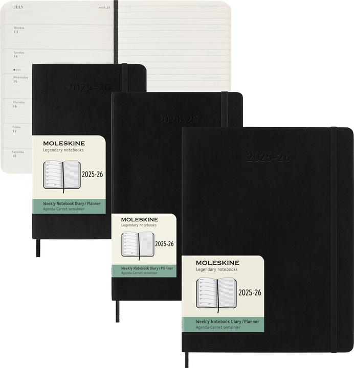 Productafbeelding Moleskine Weekkalender (Pocket, A6, Engels)