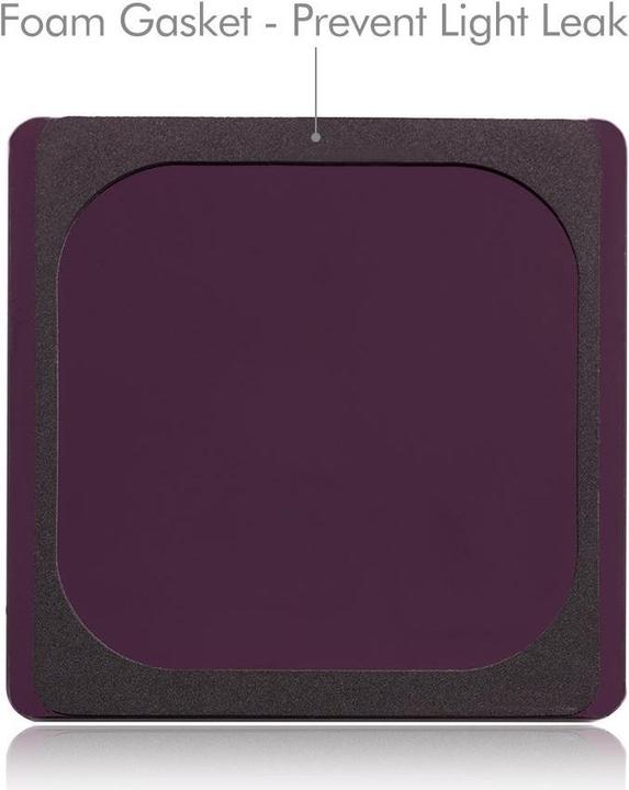 Image du produit Nisi Nano IR ND16 (1.2) 100x100mm 4 Stop (100 mm, Filtre gris neutre, 100 mm)