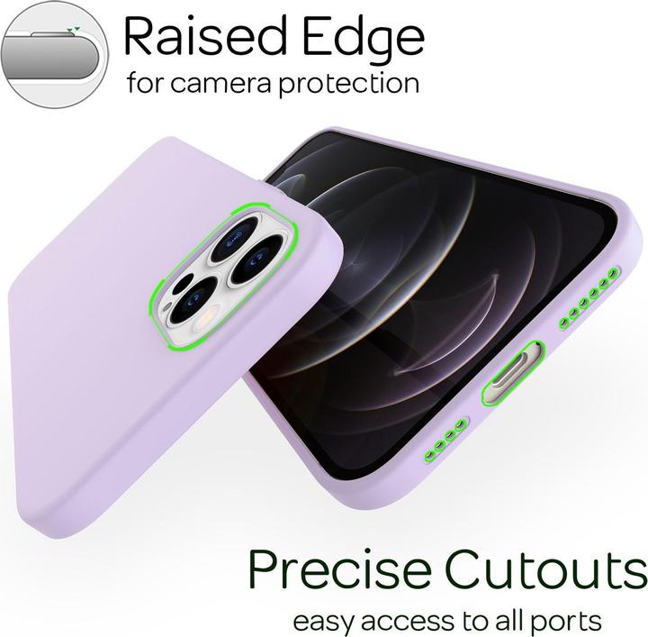 Actual product image Nalia Liquid silicone mobile phone case (Apple iPhone 12 Pro Max)
